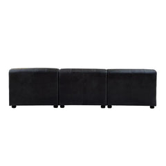 King Left Arm Leather Seat Sofa