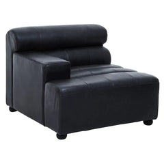 King Left Arm Leather Seat Sofa