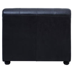 King Right Arm Leather Chaise sofa