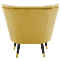 Loretta Pistachio Velvet Shell Accent Chair - Home Luxe Interior