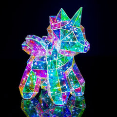 Mini Moonbeam The Unicorn Interactive LED WH Light