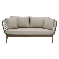 Opus Three Seat Grey Sofa