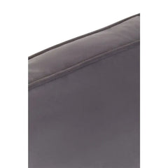 Ralph Three Seat Grey Velvet Chaise Sofa