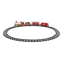 Red Christmas Train Set 3 Carriages