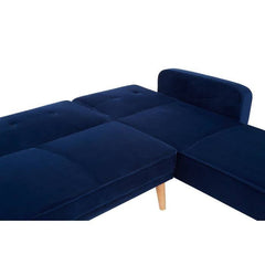 Serene 3 Seat Navy Sofa Bed Home Luxe Interior