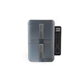 Salter VertiLayer Stackable Dual Air Fryer 9L Grey/Black Vertical Design