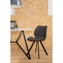 Weston Round Grey Dining Set by Home Luxe Interior