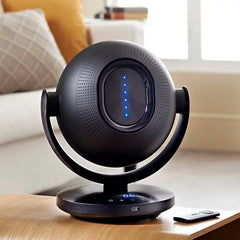 Air Pod Oscillating 6 Speed Bladeless Fan - Black | Home Luxe Interior