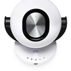Air Pod Oscillating 6 Speed Bladeless Fan - White | Home Luxe Interior