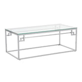 Allure Silver Coffee Table - Home Luxe Interior.