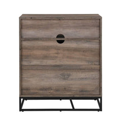 Angle Design 2 Door Accent Sideboard Grey Wash