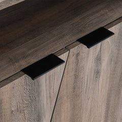 Angle Design 2 Door Accent Sideboard Grey Wash