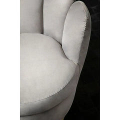 Beauly Grey Velvet Accent Chair