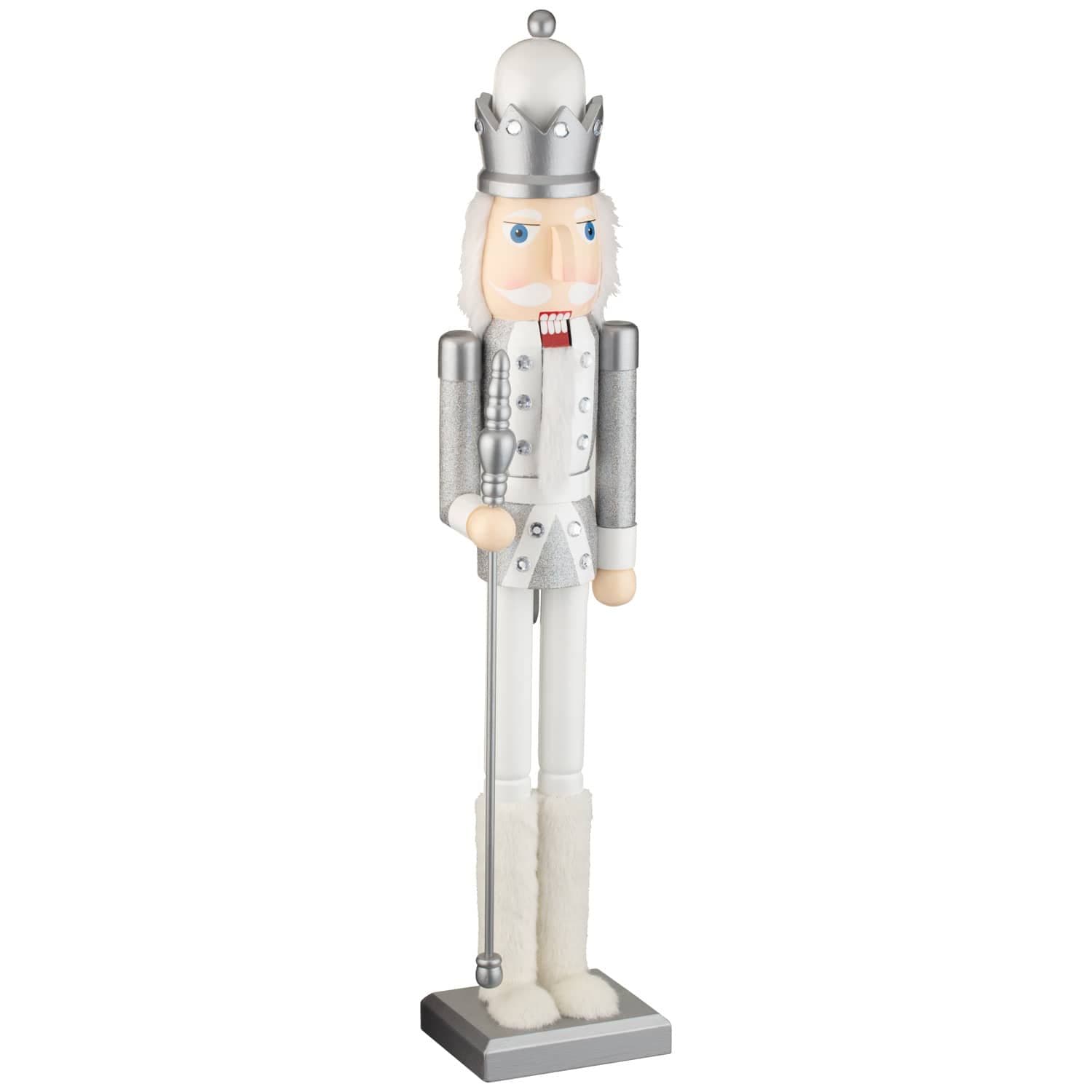 Christmas Cottage Nutcracker 91cm