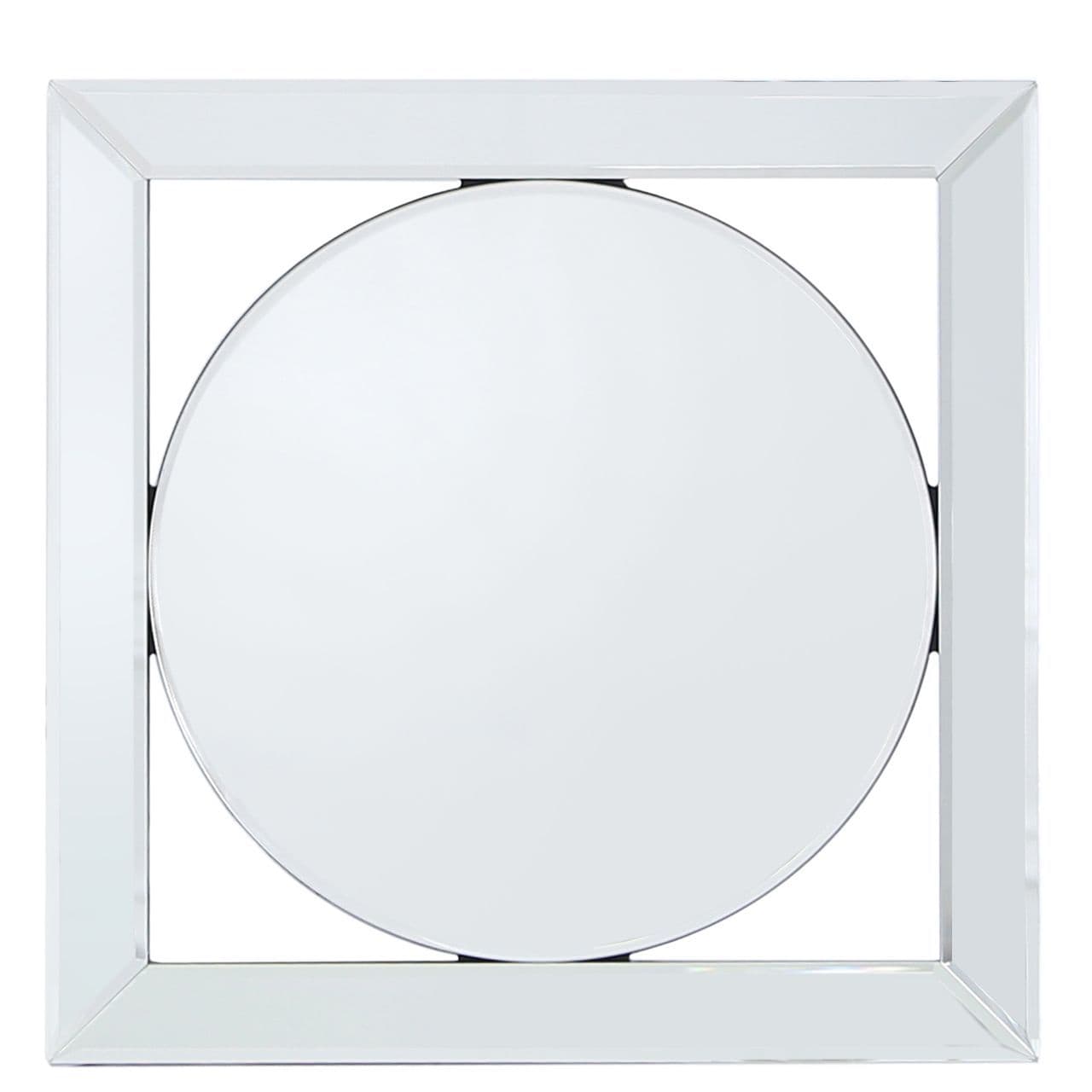 Circle Mirror Geo Wall Art 40cm