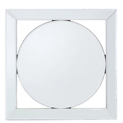 Circle Mirror Geo Wall Art 40cm