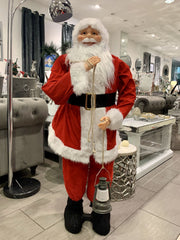 Decorative Plush Santa Red & White - Choice Of 3 Sizes