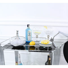 Diamante Gin Cup Silver Diamante