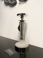 Diamante Silhouette Candle Holder Medium