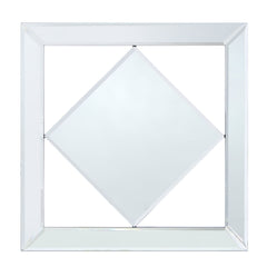 Diamond Mirror Geo Wall Art 40cm