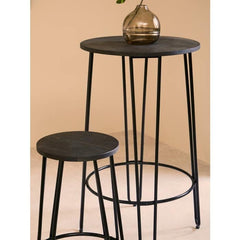 District 3Pc Bar Table and Stool Set Home Luxe Interior