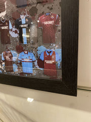 England Football Strip Collection 47Cm X 47Cm