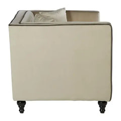 Ferris Mink Velvet 2 Seater Sofa