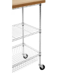 Frankfurt 3 Tier Kitchen Trolley Home Luxe Interior