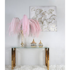 Gold Gingko Leaf Canvas Wall Art