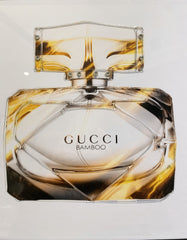 Gucci Gold Perfume Wall Art Mirror Frame