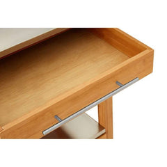 Harlow Bamboo Four Drawer Kitchen Trolley Home Luxe Interior