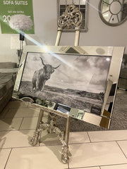 Highlander Lanscape Wall Art Mirror Frame 115Cm X 65Cm