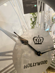 Hollywood Round Mantle Clock Roman Numerals