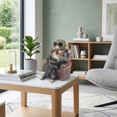 Home Luxe Chilling Gorilla Ornament 27cm - Stylish Novelty Monkey Gift