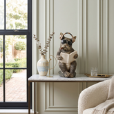 Home Luxe Loo-Time French Bulldog Ornament 29cm Funny Novelty Dog Gift