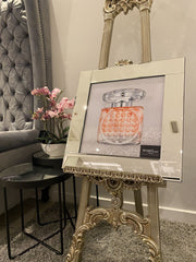 Jimmy Choo Blossom Perfume Wall Art Mirror Frame