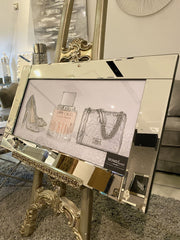 Jimmy Choo Fashion Shoes Wall Art 45Cm X 85Cm