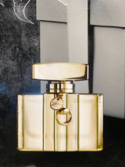 Large Moet Giftbox In Gold Paint Canvas Wall Art Gold Frame