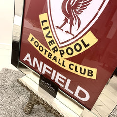 Liverpool Football Club Anfield Wall Art Mirror Frame