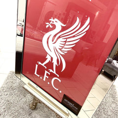 Liverpool Football Club Wall Art Mirror Frame