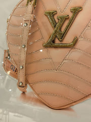 Lv Pink Heart Fashion Handbag Wall Art Mirror Frame