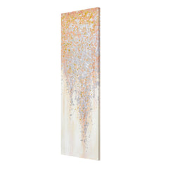 Medium 40x130 Silver & Gold Glitter Wall Art