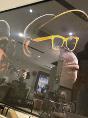 Monkey Music Urban Style Wall Art Mirror Frame 115Cm X 65Cm