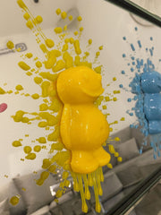 Multicolor 4 Jellybaby Burst Wall Art Mirror Frame