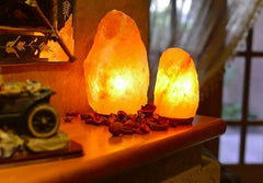 Natural Himalyan Rock Salt Lamp 1.5- 2Kg