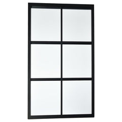 Palm House Rectangular Pane Mirror | Home Luxe Interior