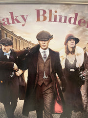 Peaky Blinders Oil Painting Wall Art With Antique Gold Frame