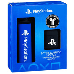 Playstation Bottle & Airpod Case Set
