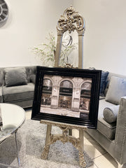 Prada Shop Front Wall Art Black Frame