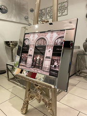 Prada Shop Front Wall Art Mirror Frame
